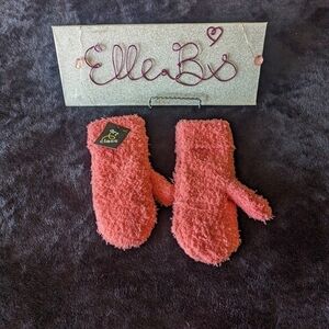 Kids Coral Mittens